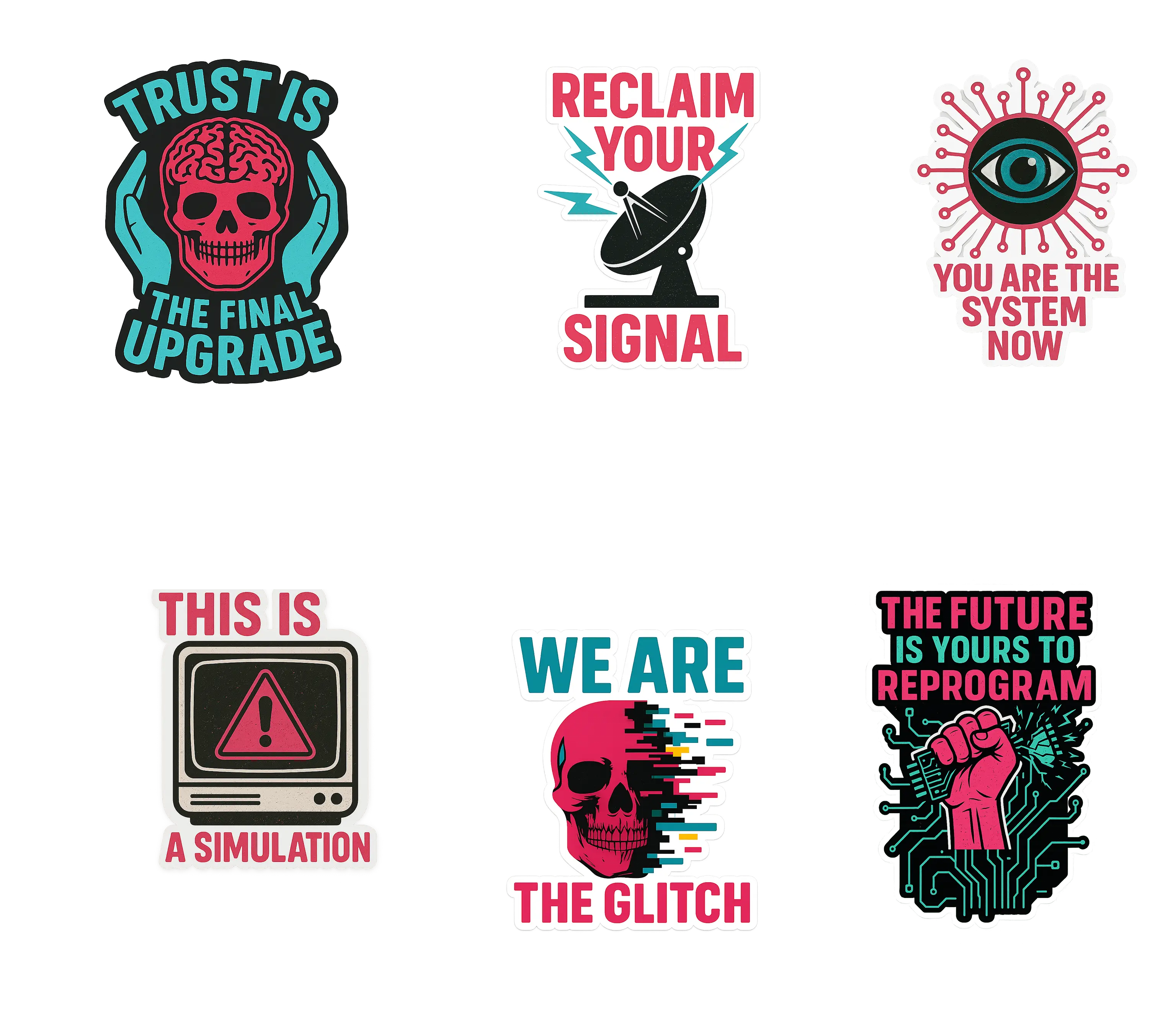 Sticker Pack – Core Disruption Vol. 1